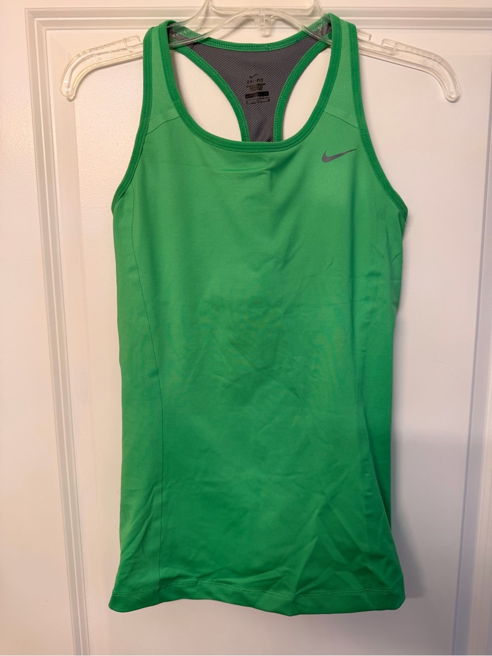 Nike Women’s Bright Green Racerback Sports Bra Tank